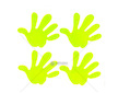 Sada reflexních nálepek HANDS AMiO-03942