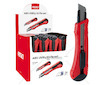 Sada univerzálních odlamovacích nožů ABS 100x18x0,5mm 24ks Box AMiO-04811