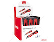 Sada univerzálních odlamovacích nožů ABS 100x18x0,5mm 24ks Box AMiO-04811
