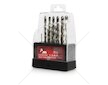 Sada univerzálních vrtáků na železo 1,5-6,5mm, 13ks CATA