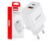 Síťová nabíječka PRO-09 USB+USB-C 20W Quick Charge 230V AMiO-02935