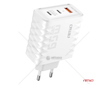 Síťová nabíječka Quick Charge 65W USB-A + 2xUSB-C AMiO-04289