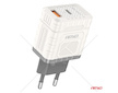 Síťová nabíječka Quick Charge GaN 30W USB-A + USB-C AMiO-04286