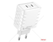 Síťová nabíječka Quick Charger 35W 2xUSB-C AMiO-04288
