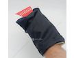 Škrabka na led fleece rukavicí L = 300 / 240mm ,  mix barev