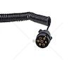 Spirálový kabel 7 pin 12V 6 m