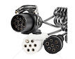 Spirálový kabel TIR 2x 7 PIN 15 PIN typ N/S 5m 24V AMIO-04381