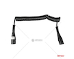 Spirálový kabel TIR 2x 7 PIN typ N 5m 24V AMIO-04380