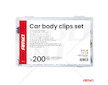 Spony a příchytky na čalounění vozidel 200 ks AMiO-04739