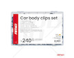 Spony a příchytky na čalounění vozidel 240 ks AMiO-04737