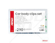 Spony a příchytky na čalounění vozidel 290 ks AMiO-04742