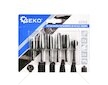 Stopkové frézy do kovu a dřeva, sada 6 ks GEKO