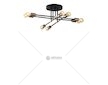 Stropní světlo, lustr 1322 Black 230V, E27 - OPVIQ CHANDELIER EXHAUST