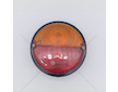 Světlo zadní dvoudílné kulaté pravé -  kovové