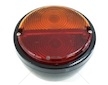 Světlo zadní dvoudílné kulaté pravé - plast