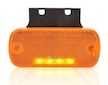 Svítilna poziční W128 oranžová LED vč. odrazky