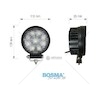 Svítilna pracovní diodová kulatá 6000K BOSMA 6148