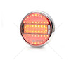 Svítilna sdružená zadní 12-24V LED kulatá WAS W91/751