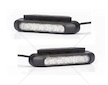 Svítilna varovná LED 12-36V žlutá FRISTOM FT-200LED PREDATOR 6-funkcí