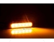 Svítilna varovná LED 12-36V žlutá FRISTOM FT-200LED PREDATOR 6-funkcí