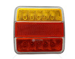 Svítilna zadní LED 12V 110x98mm - přívěsný vozík, přívěs