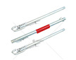 Tažná tyč 2T 180cm AMIO-02476