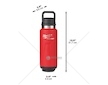 TERMOS 1065ML CZERWONY C8546 4932493467