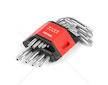 Torx klíče CRV 9ks AMIO-01040