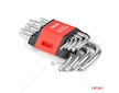 Torx klíče CRV 9ks AMIO-01040