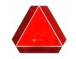 Trojúhelník pro pomalá vozidla kovový s držákem