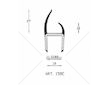 USZCZELKA DRZWI NACZEPY PVC 17,8/19 MM  CS-ART158C