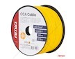 Vodič reproduktoru jednožilový CCA 1x0.75mm2 100m 3.75A 12/230V AMiO-04447