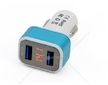 Voltmetr digitální do zásuvky zapalovače 12/24V Testr napětí autobaterie s nabíječkou