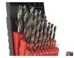 Vrtáky do kovu HSS, DIN 338, 1-13mm, sada 25ks TVARDY