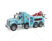 Vyprošťovací a odtahový vůz MACK Granit s majákem se zvukem - BRUDER