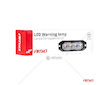 Výstražné osvětlení oranžové 4x3W LED R65 R10 12 / 24V IP6K9K AMIO-03929