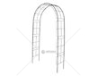 Zahradní oblouk na popínavé rostliny, 113×38×229 cm