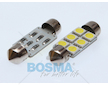 Žárovka 12V 1,5W 6LED bílá 2ks BOSMA 3819
