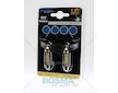 Žárovka LED 12V SV8,5W 4XSMD 5050 bílá BOSMA 3789