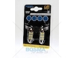 Žárovka LED 12V SV8,5W 6XSMD 5050 bílá BOSMA 3833