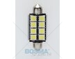 Žárovka LED 12V SV8,5W 6XSMD 5050 bílá BOSMA 3864