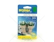 Žárovka LED 24V BA15S 12XLED zelená sada 2 kusů BOSMA 7040