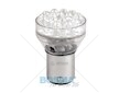 Žárovka LED 24V BAY15D 24XLED bílá sada 2 kusů BOSMA 7200