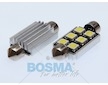 Žárovka LED 24V SV8,5W 6XSMD 5050 bílá BOSMA 3871