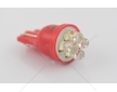 Žárovka LED 24V T10 4XLED RED 2PCS BOSMA 7415