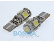 Žárovka LED 24V T10 5XSMD 5050 bílá BOSMA 4205