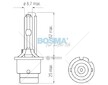 Žárovka xenon D2S 4300K BOSMA 2-PAK BOSMA 6791D