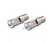 Żarówki LED CANBUS 3030 24SMD 1156 BAU15S PY21W Amber 12V/24V