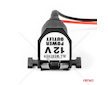 Zásuvka autozapalovače s klapkou 12V 24V AMiO-04128