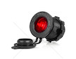 Zásuvka do zapalovače auta s ČERVENÝM LED podsvícením 12/24V vodotěsná AMiO-04219